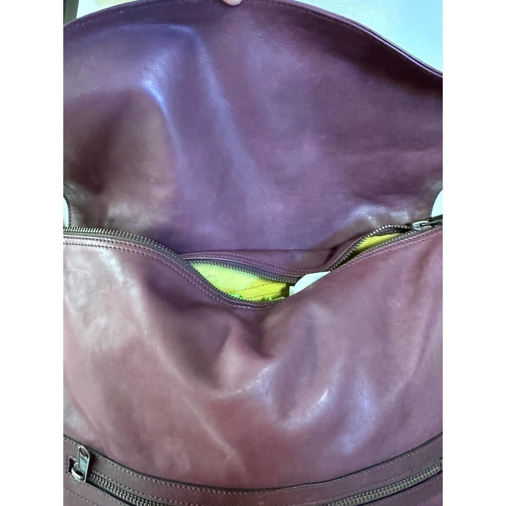 Fendissime Vtg Leather Flap Bag Chain Handle WIth Tags - Picture 6 of 10